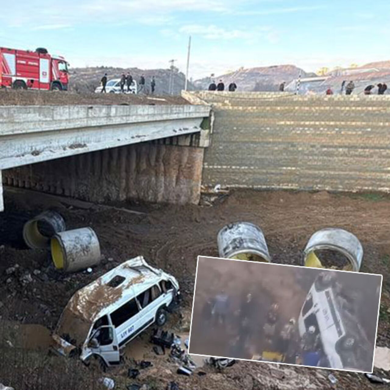 İstanbul’da servis minibüsü şarampole uçtu! Can kaybı ve yaralılar var!