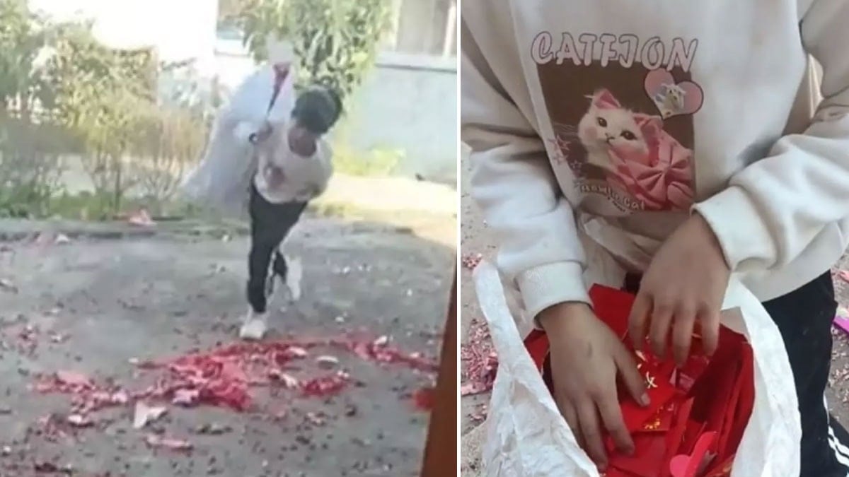 Küçük kız saatlerce ortadan kaybolduktan sonra eve 100 bin TL’lik çuvalla döndü!