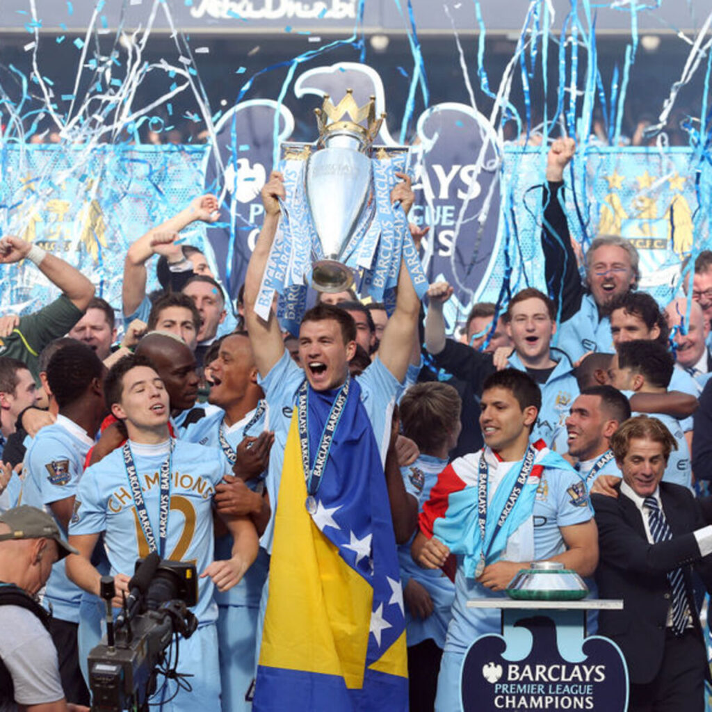 Manchester City’den Edin Dzeko paylaşımı