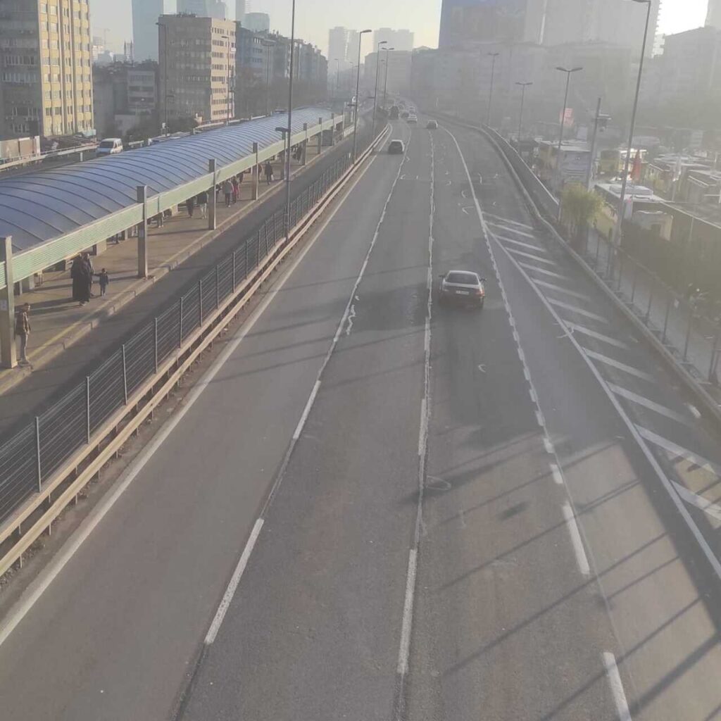 Megakentte trafik yüzde 1!