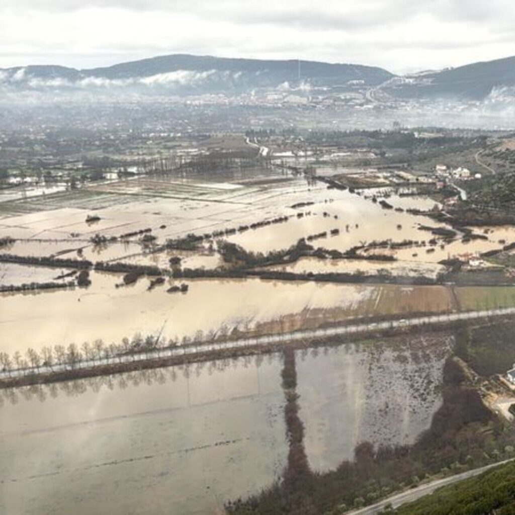 Muğla’da tarım arazileri su altında kaldı