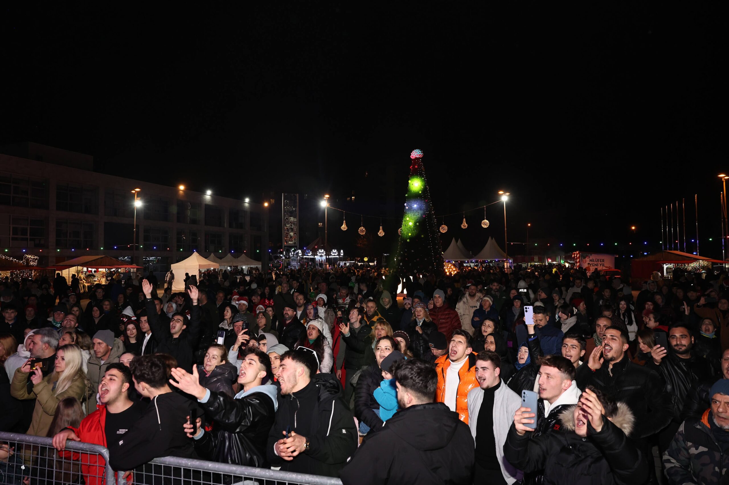 Nilüfer 2025’i coşku ile karşıladı