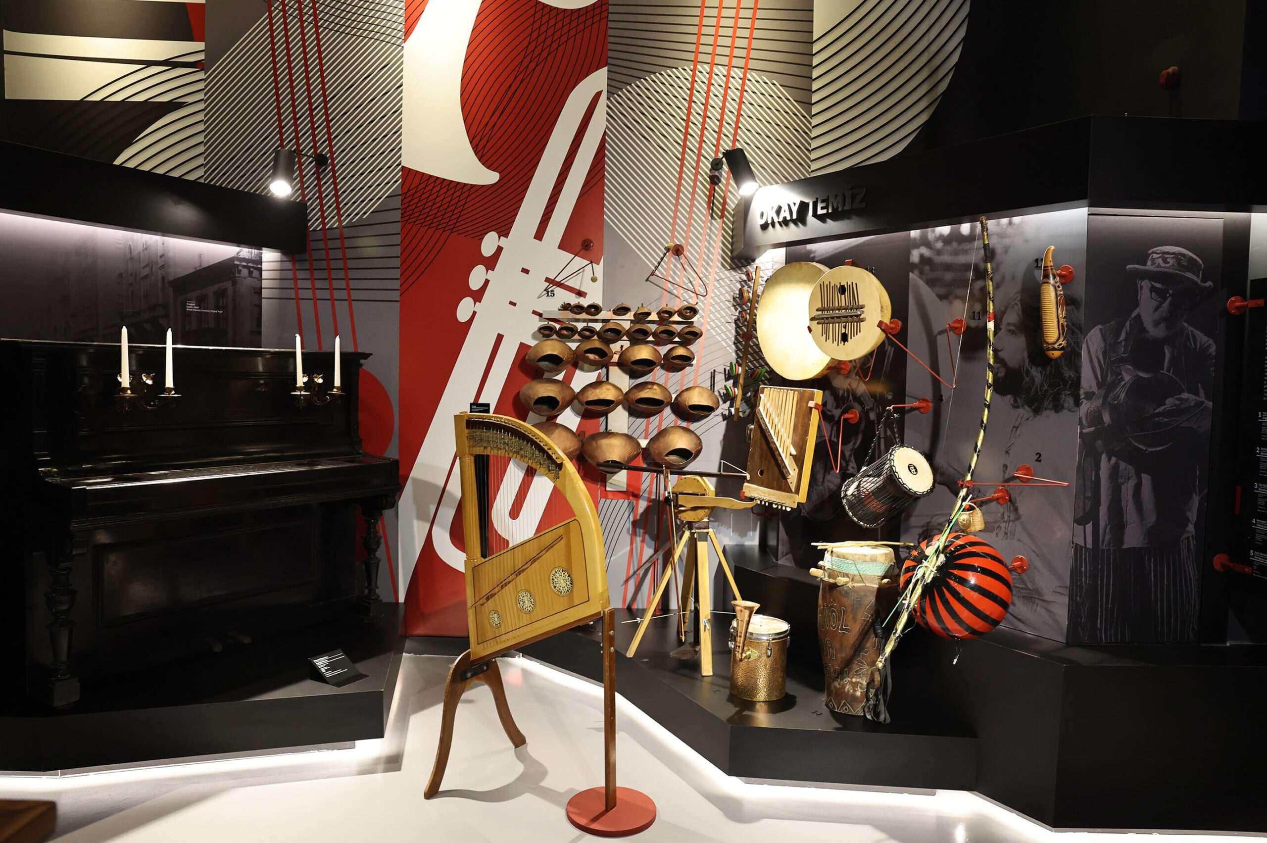 Okay Temiz’in enstrümanları Nilüfer MEM’de