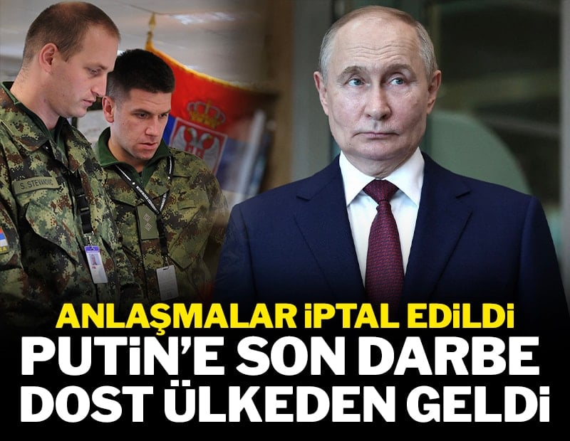 Putin’e son darbe, eski dostundan geldi: Ülke anlaşmaları fes etti