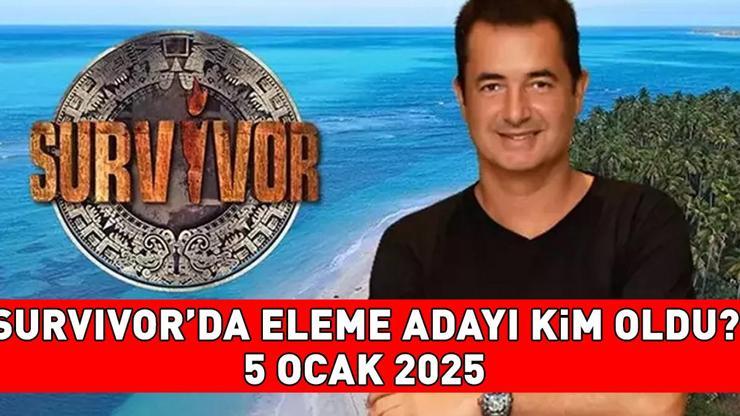 Survivor 2025 eleme adayı kim oldu, dokunulmazlığı kim kazandı? 5 OCAK 2025 SURVIVOR ELEME ADAYI!