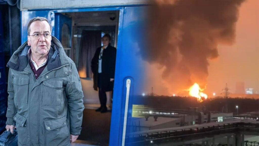 Ukrayna’nın dev saldırısı ardından, Alman Savunma Bakanı Kiev’i ziyaret etti