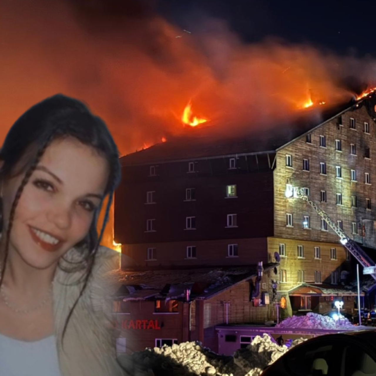 Yangın sırasında 12’nci kattan atladı!