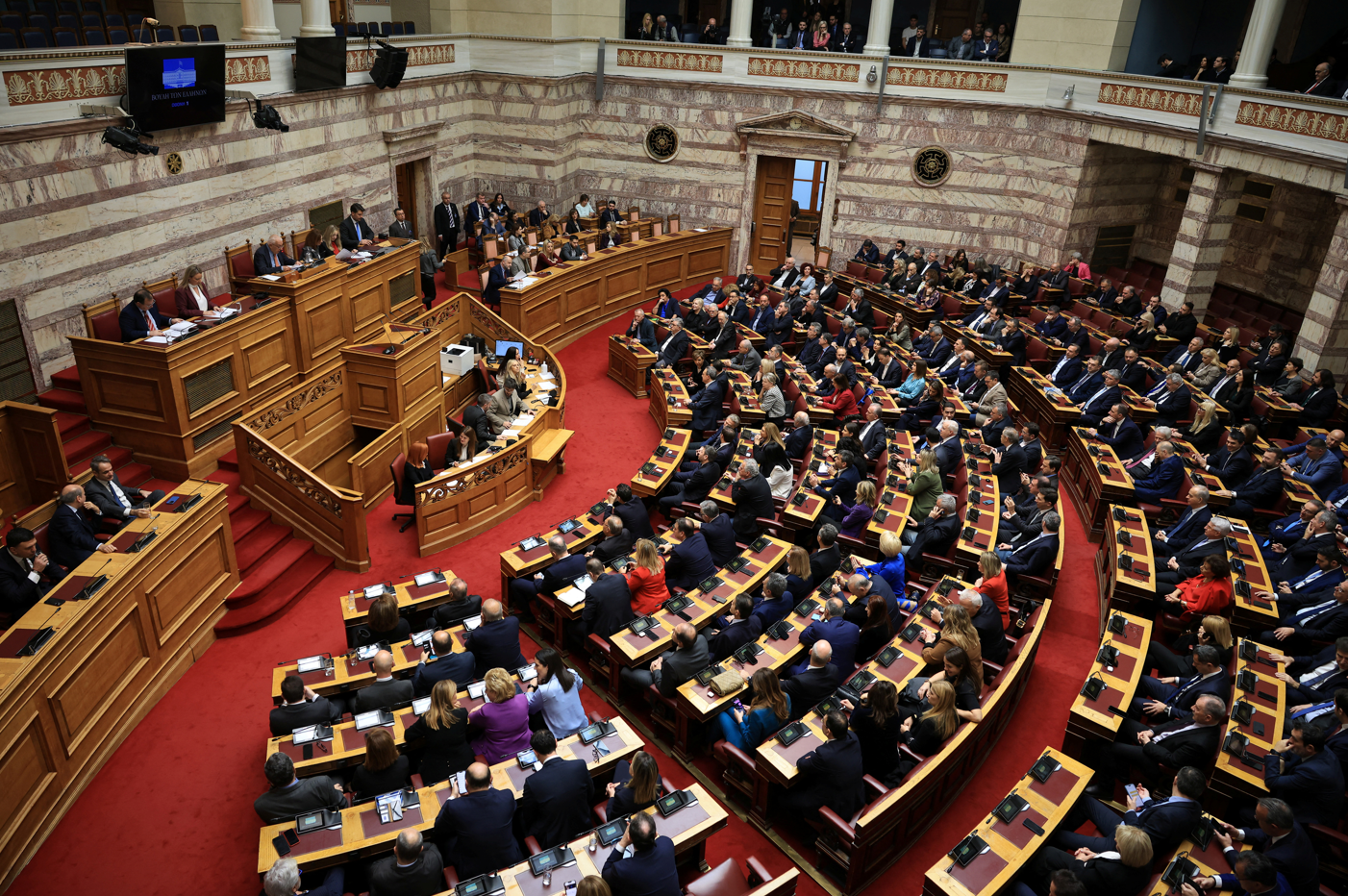 Yunanistan’da Cumhurbaşkanlığı seçimleri, ikinci tura kaldı