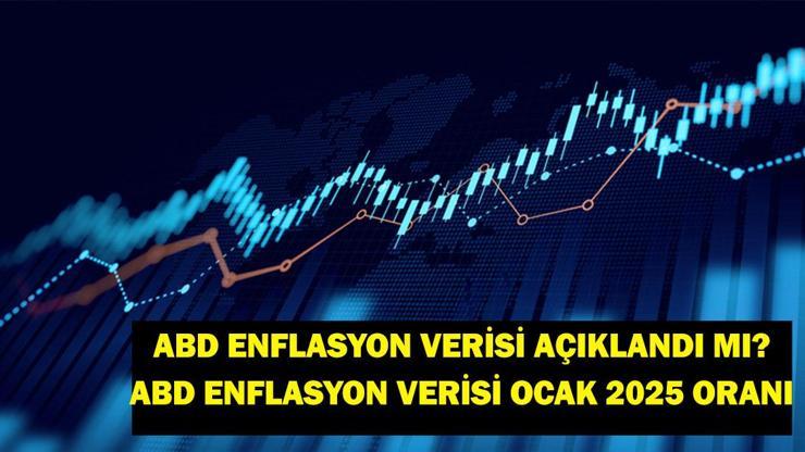ABD Enflasyon Verisi Açıklandı! ABD Enflasyon Verisi Ocak 2025 Kaç Oldu? ABD Enflasyon Verisi Son Dakika