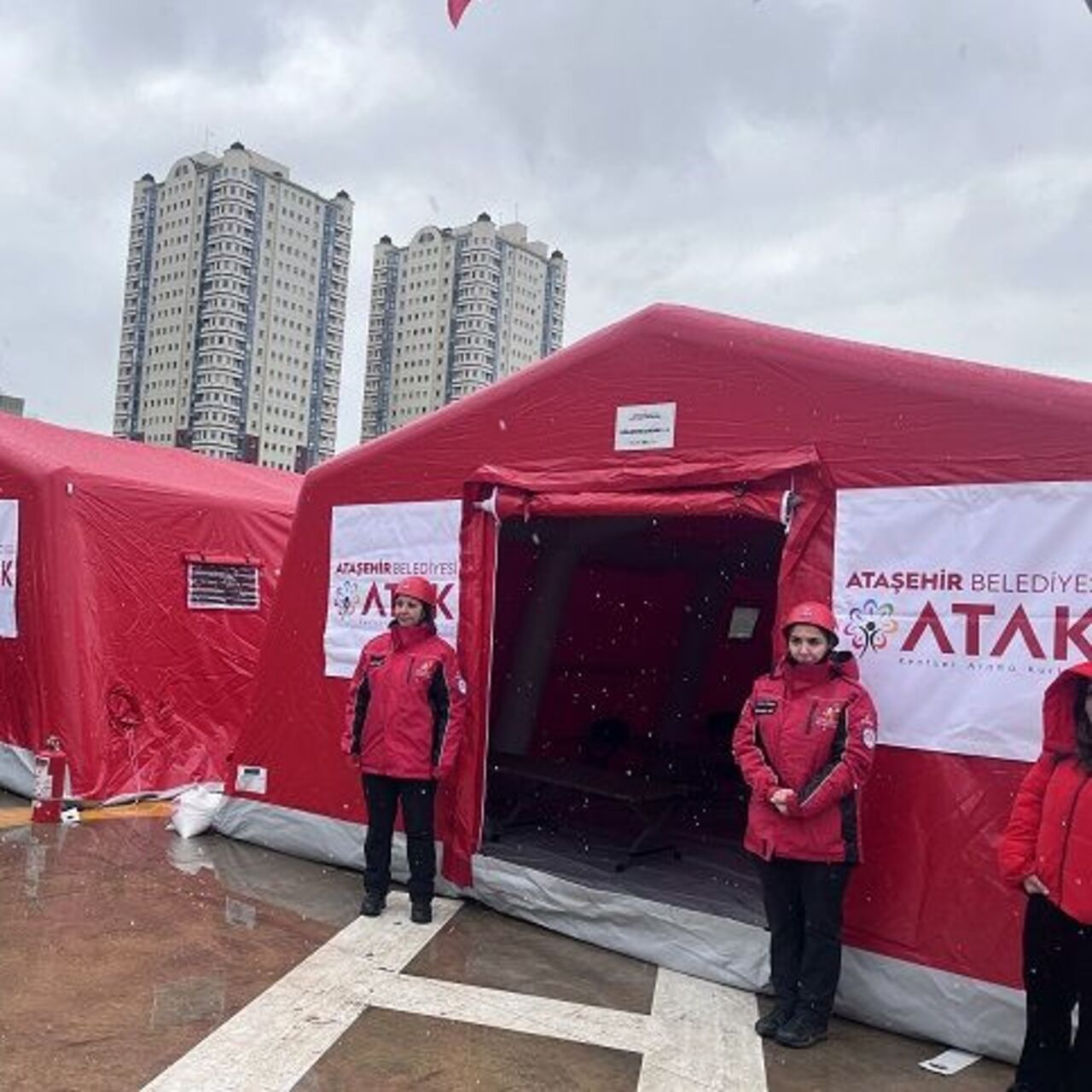 Ataşehir’de Arama Kurtarma Afet Köyü tanıtıldı