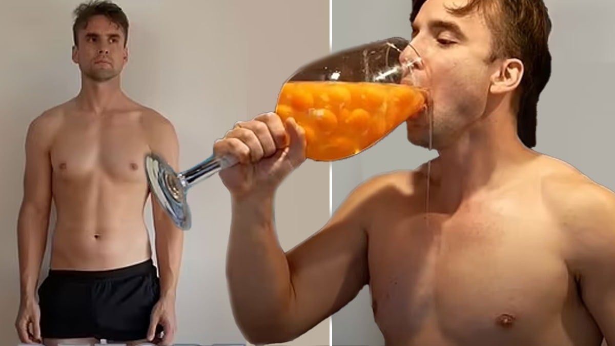 Ayda 1.000 yumurta yiyip değişimi fotoğrafladı: Sonuçlar şaşırttı