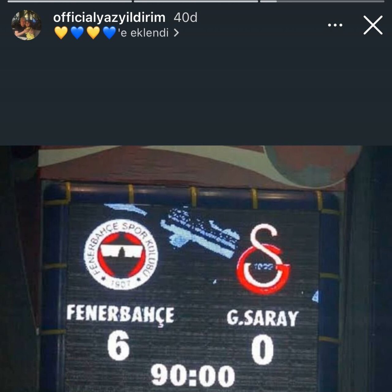 Aziz Yıldırım’ın kızından 6-0 paylaşımı!