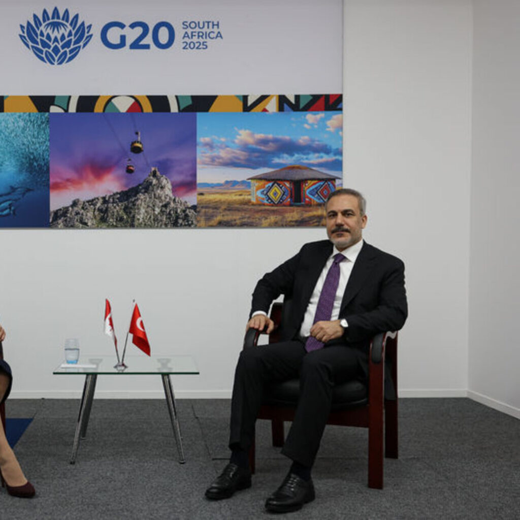 Bakan Fidan’ın G20 temasları sürüyor