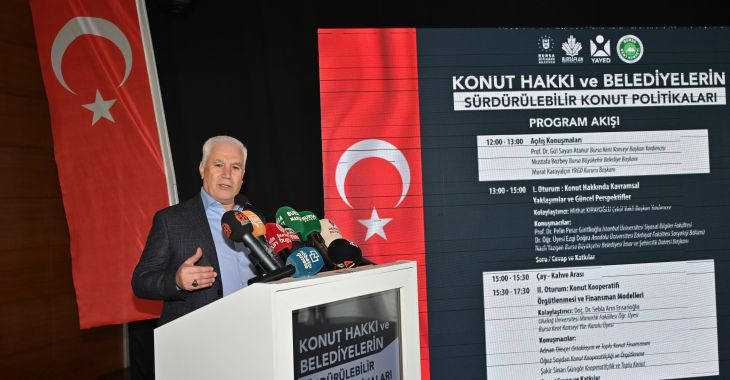 Başkan Bozbey: Konut hakkı temel bir insan hakkıdır