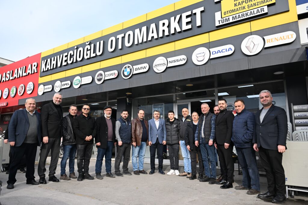 Başkan Yılmaz Otosansit esnafıyla buluştu