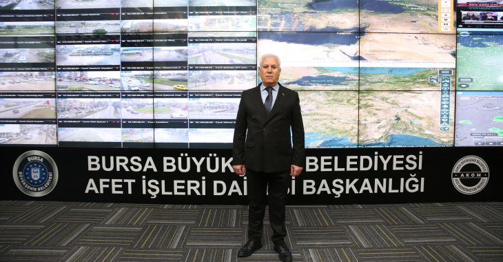 Bursa Büyükşehir Afet Koordinasyon Merkezi hizmete açıldı