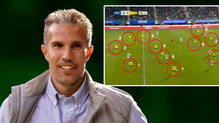 Eski Fenerbahçeli Robin van Persie’yi çıldırtan tarihi hata: Hayatımda böyle bir şey görmedim!