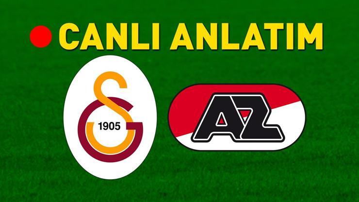 Galatasaray – AZ Alkmaar TRT 1 Canlı | Aslan, rövanşta AZ Alkmaar’ı konuk ediyor