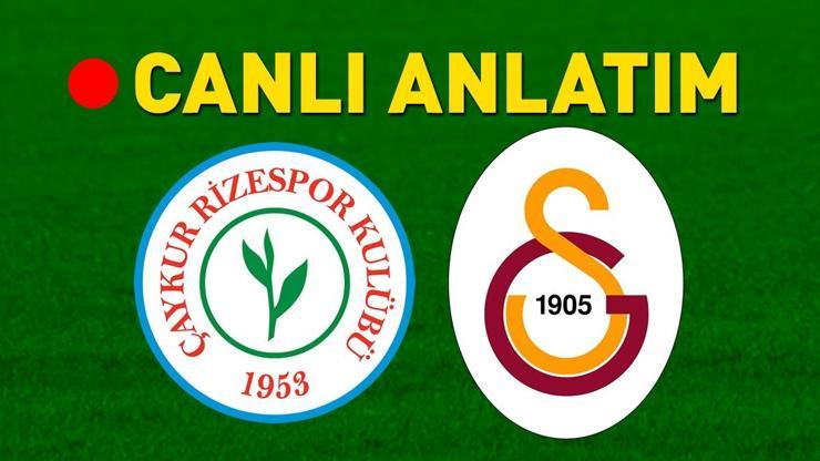 Çaykur Rizespor – Galatasaray Bein Sports 1 Canlı | Aslan, Rize deplasmanında