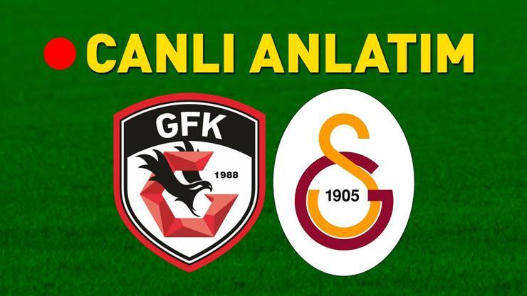 Gaziantep FK – Galatasaray Bein Sporst 1 Canlı | Aslan, Gaziantep deplasmanında