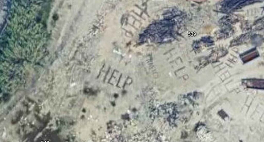 Google Haritalar’da gizemli yardım çığlıkları: Şehir tedirgin…