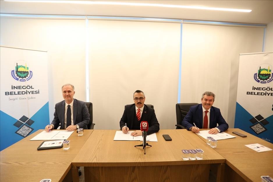 İnegöl Belediyesi İle Milli Eğitim’den Öğrenciler İçin Protokol