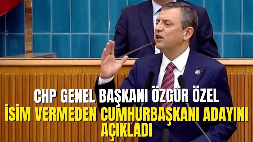 İşte Özel’in açıklamalarından satır başları