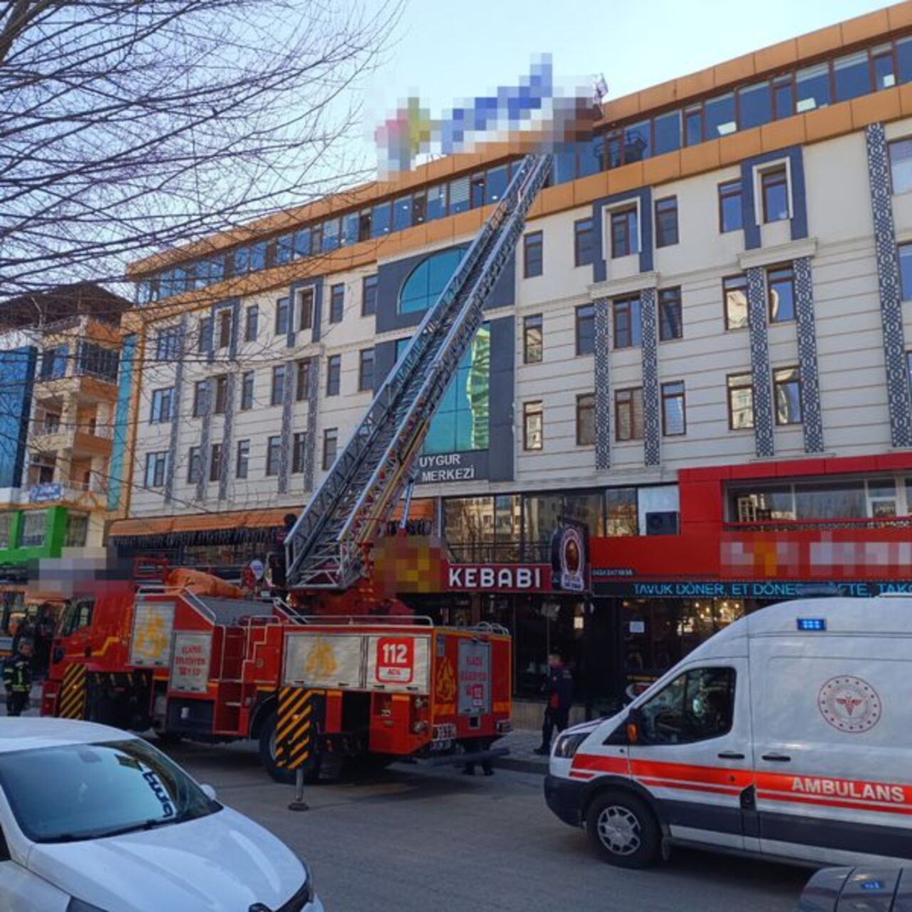 Lokantada yangın çıktı! Kurs boşaltıldı