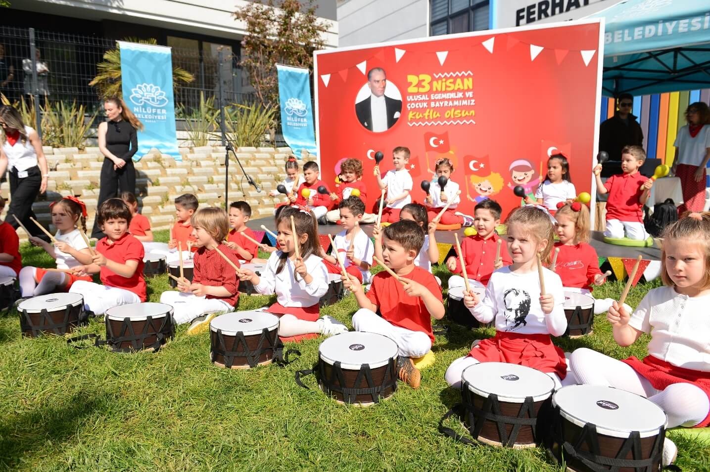 Nilüfer’in kreşlerinde 23 Nisan coşkusu