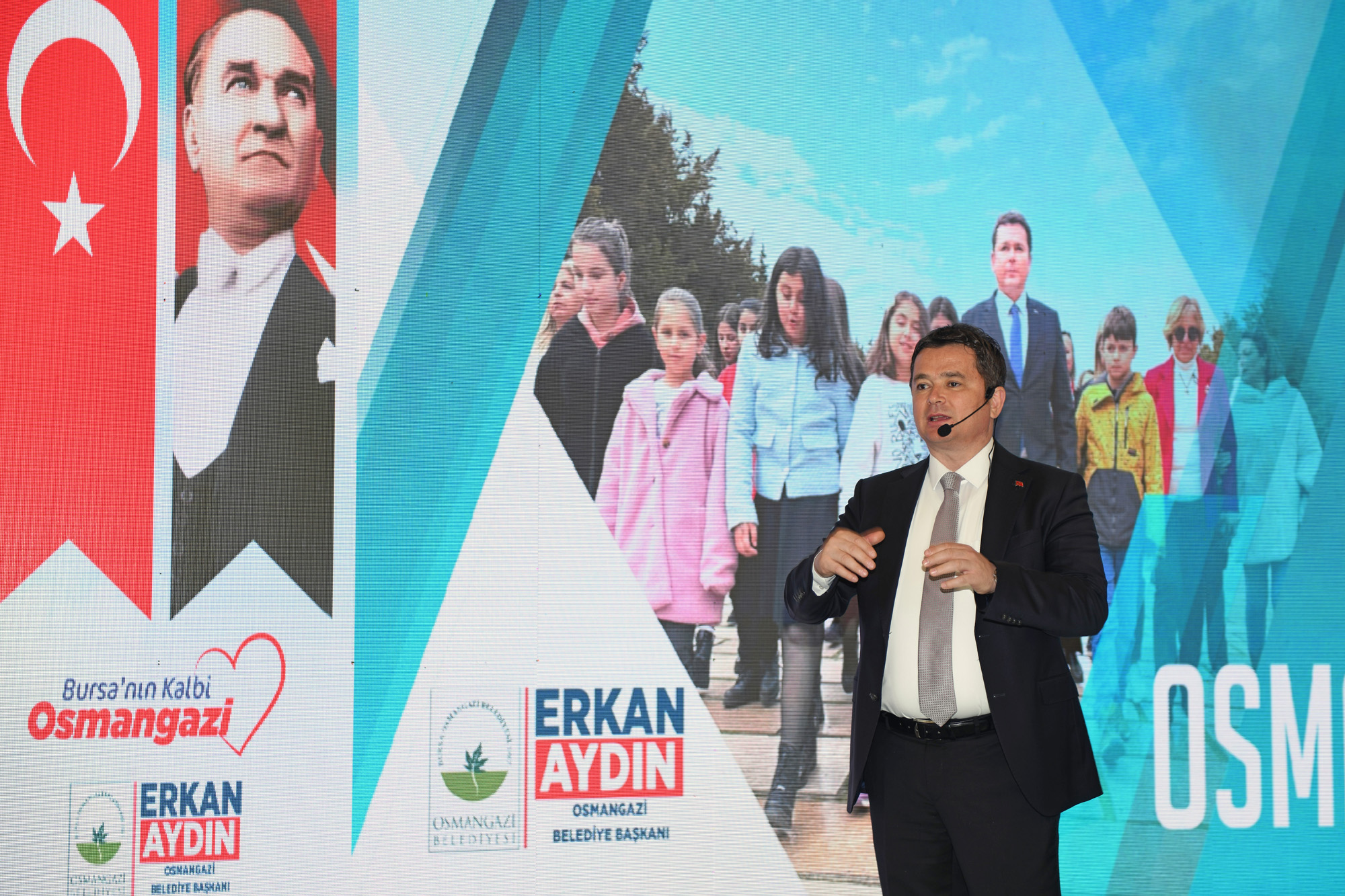 Başkan Aydın görevdeki bir yılını değerlendirdi