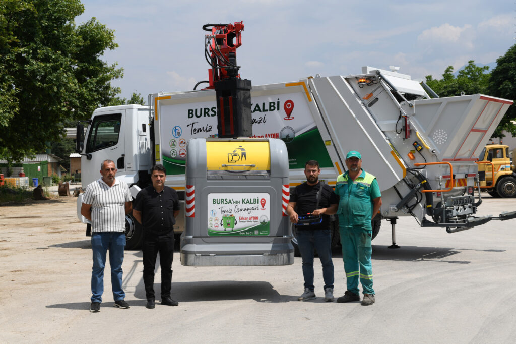 Osmangazi Belediyesi yerüstü çöp konteyner sistemine geçiyor
