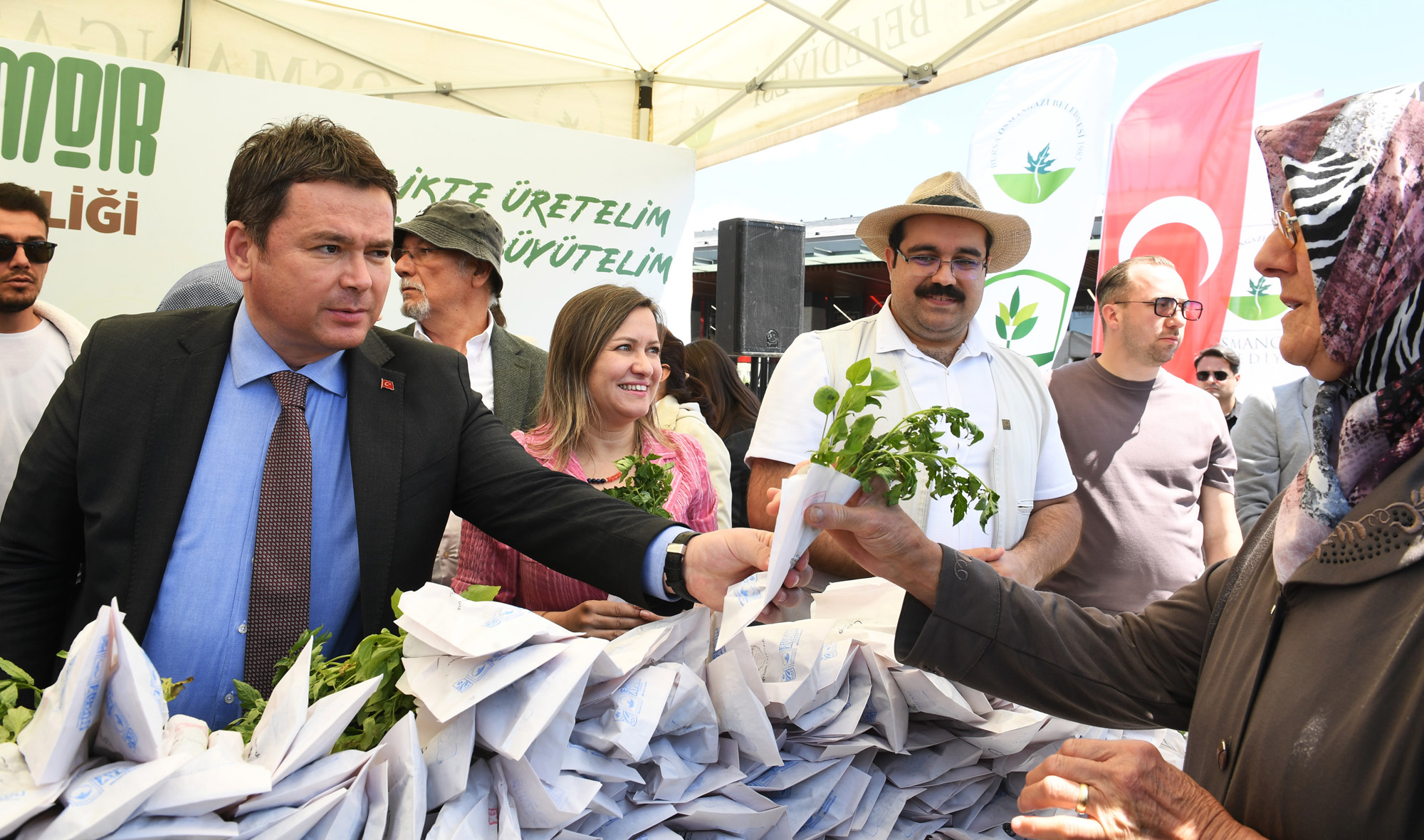 Osmangazi’deki balkonlar tarım alanına dönüşecek