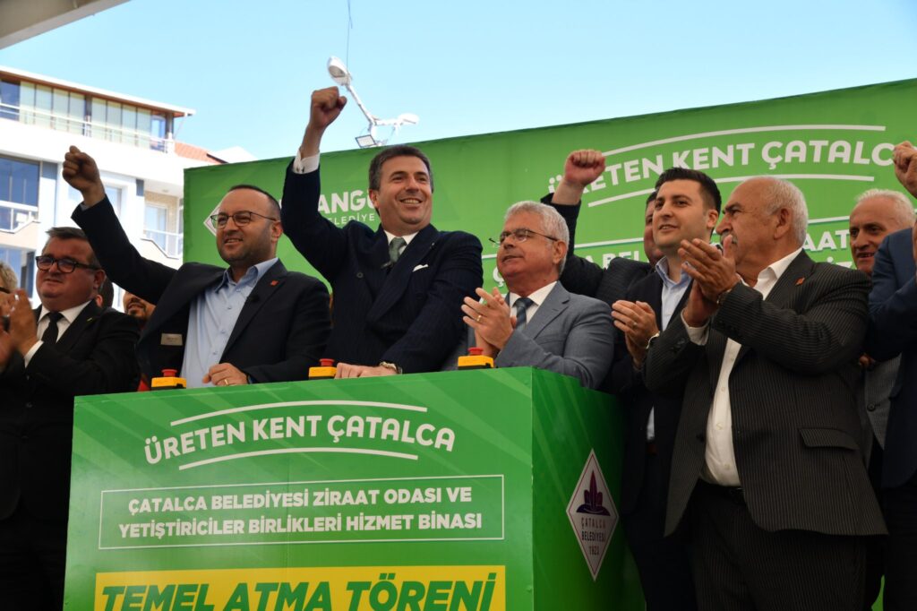 Çatalca’da Tarımın Kalbi Olacak Hizmet Binasının Temeli Atıldı