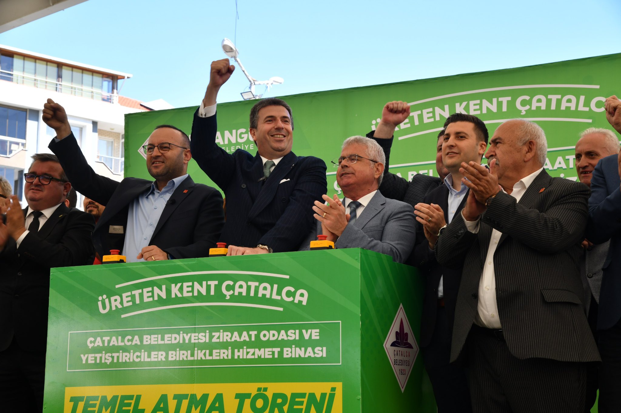 Çatalca’da Tarımın Kalbi Olacak Hizmet Binasının Temeli Atıldı