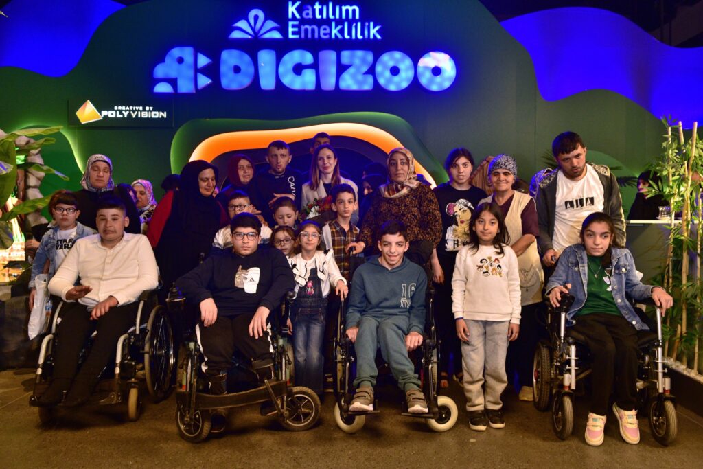 Katılım Emeklilik DigiZoo, Engelliler Haftası’nda özel çocukları ağırladı