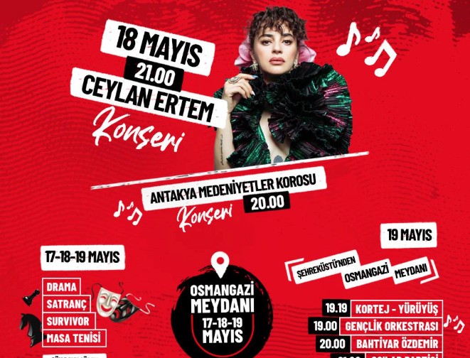 19 Mayıs Osmangazi’de büyük coşkuyla kutlanacak