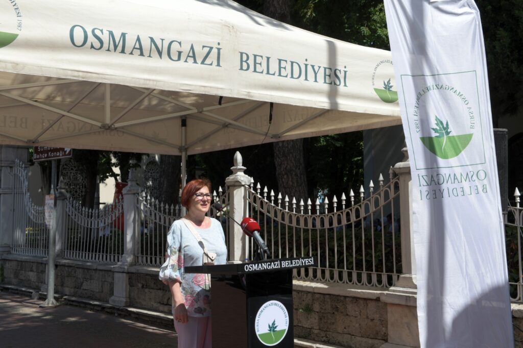 Üretici kadınlar Sümbüllü Bahçe Kadın Girişimciler Sokağı’nda buluştu