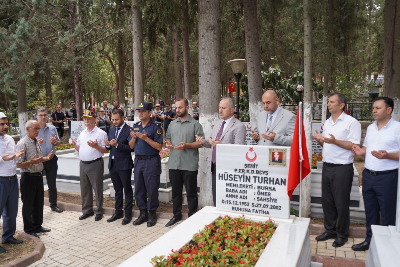 15 Temmuz Şehitleri Orhangazi’de Dualarla Anıldı