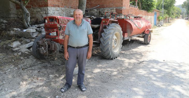 Başkan Bozbey’den fedakar çiftçiye teşekkür