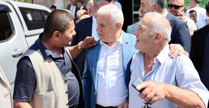 Başkan Bozbey: Çiftçimize verdiğimiz destekler artarak devam edecek