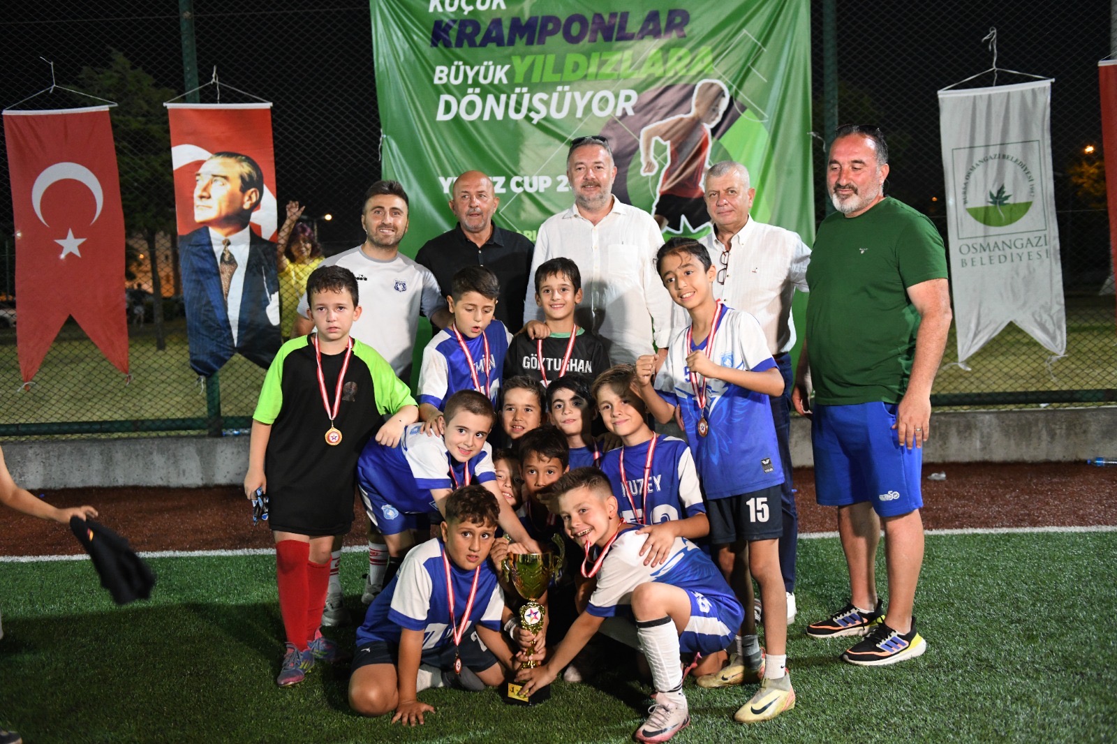 Yıldız Cup 2025 Futbol Turnuvası’nda kupalar sahiplerini buldu