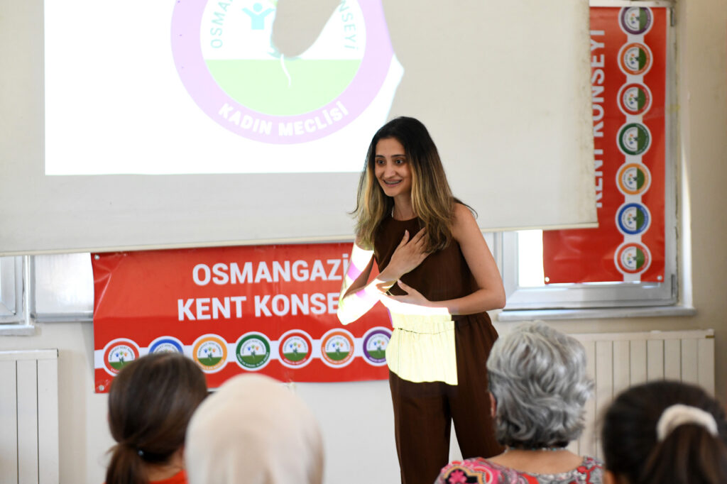 Osmangazi’de kadınlara özel sağlıklı yaşam buluşmas