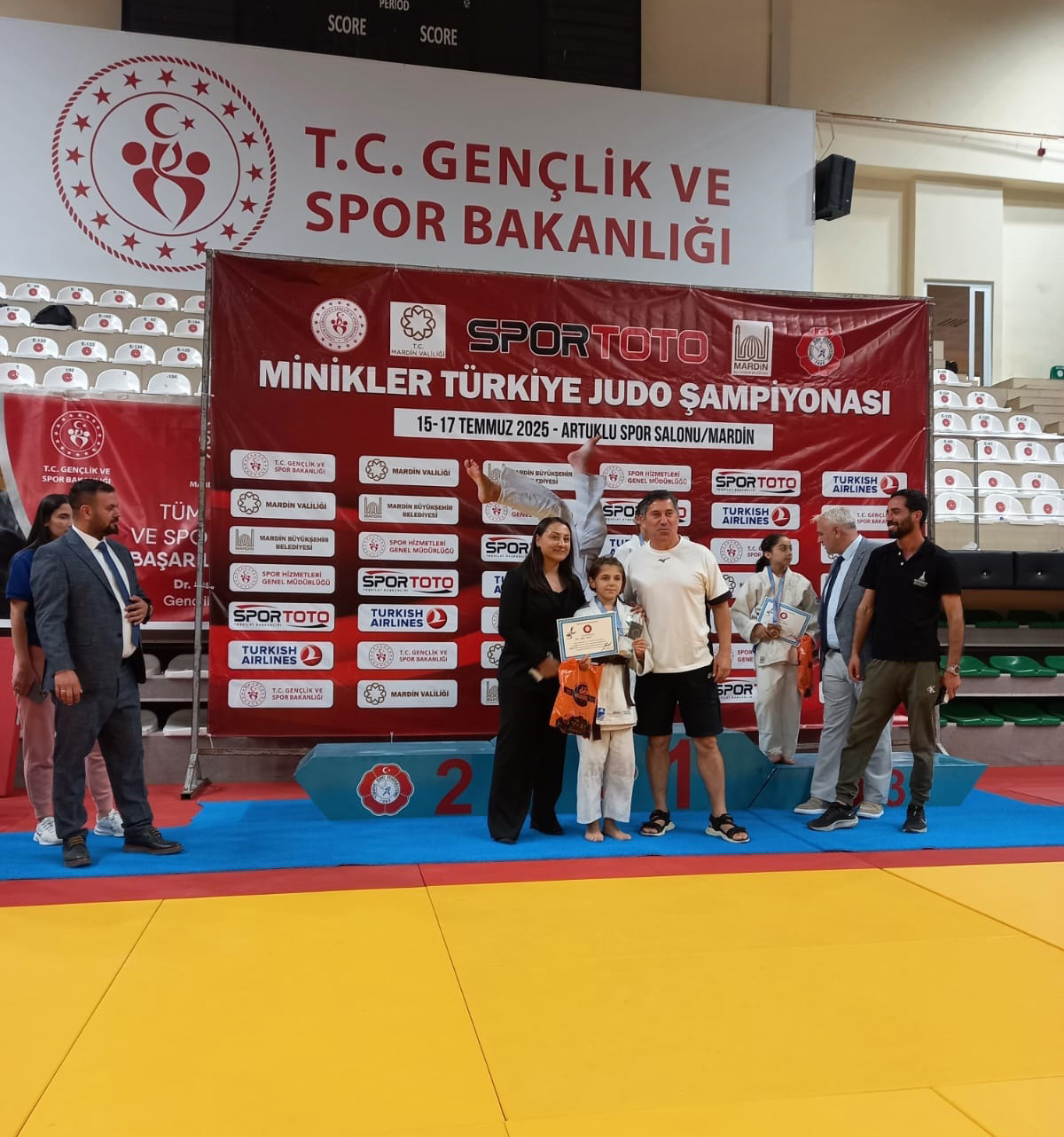 Osmangazili minik judocudan Türkiye ikinciliği