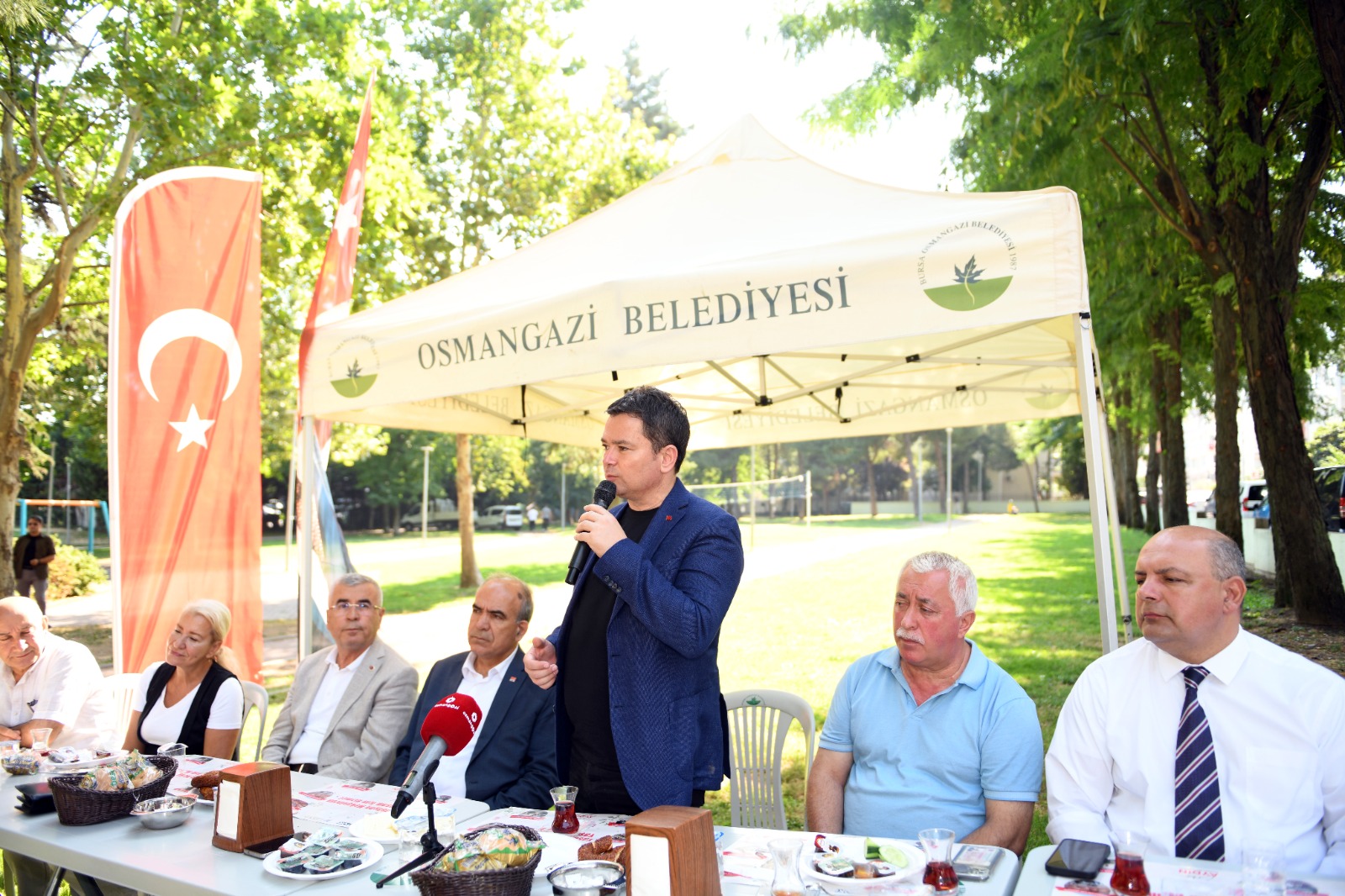 Başkan Aydın, mahalle buluşmalarını sürdürüyor