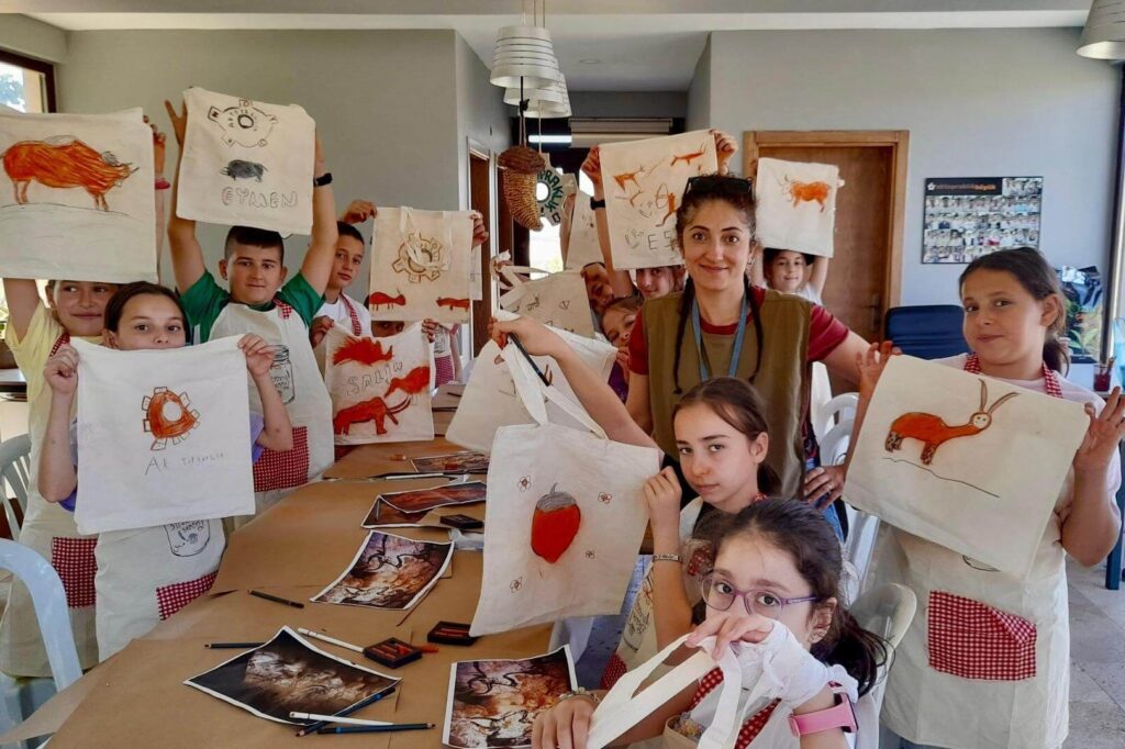 Nilüfer’de çocuklar arkeoloji ile tanışıyor