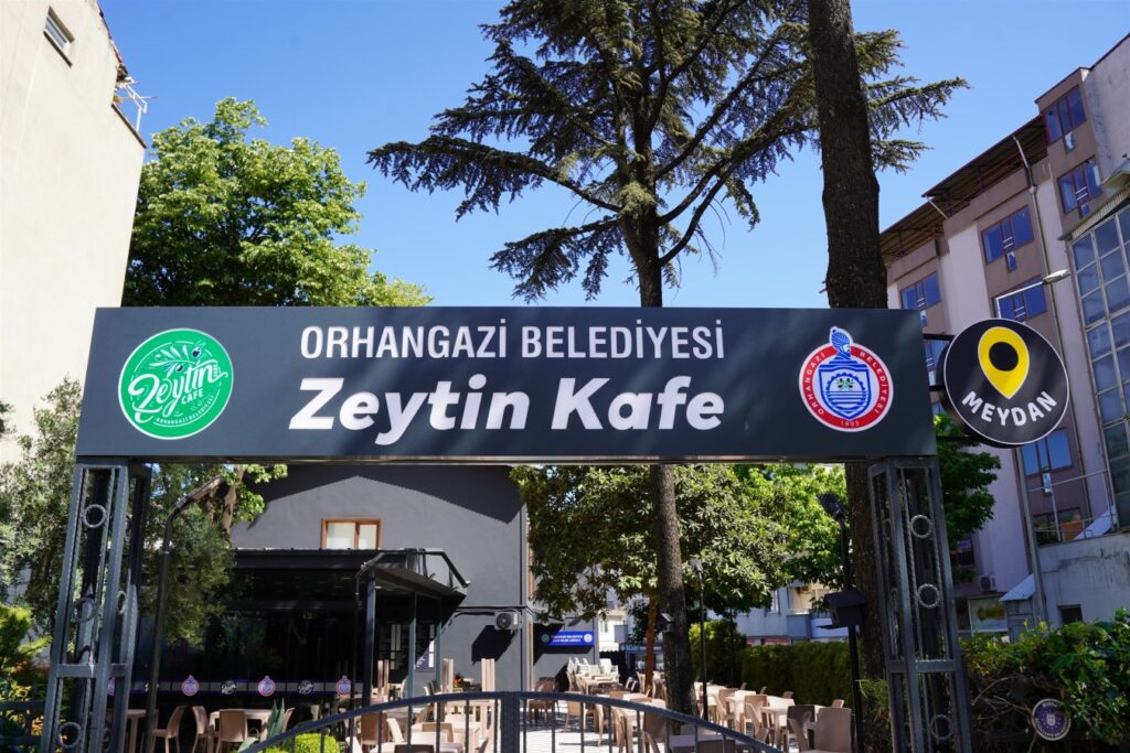Orhangazi Belediyesi Zeytin Kafelerde Hafta Sonu Yoğunluğu