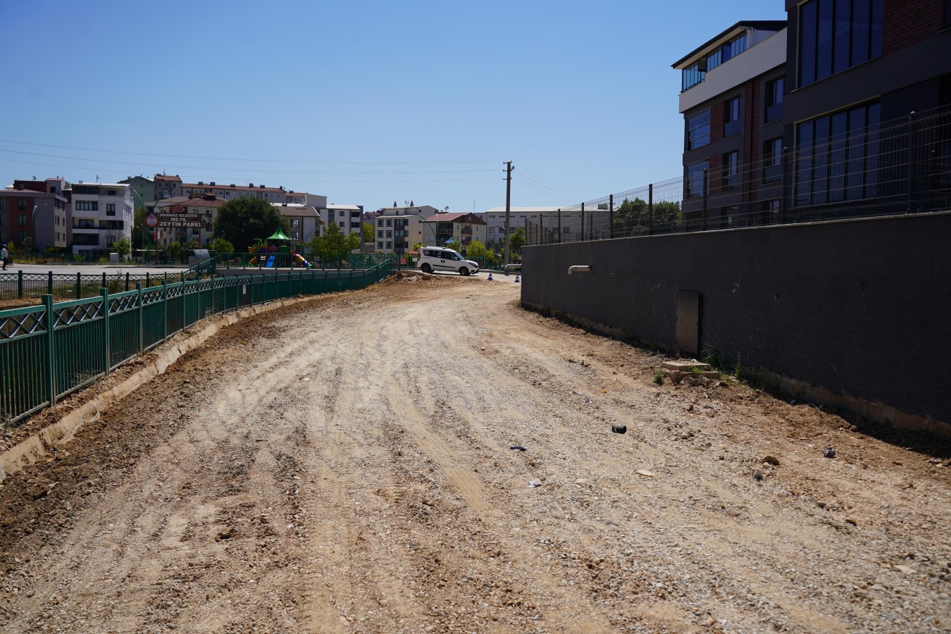 Orhangazi Belediyesi’nden 535 Metrelik Yürüyüş ve Bisiklet Yolu