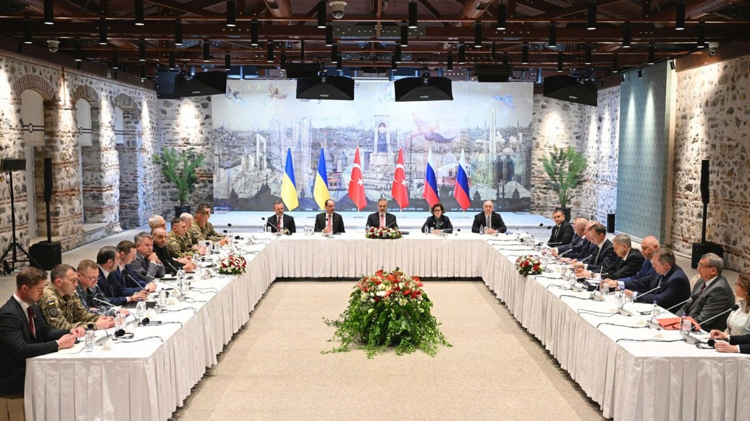 Rusya ve Ukrayna heyetleri, üçüncü kez İstanbul’da