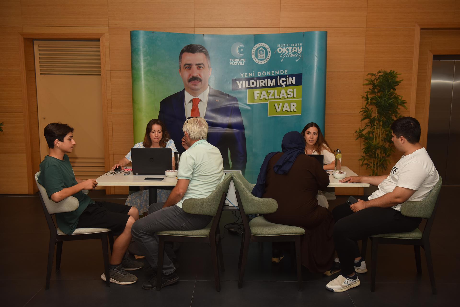 Yıldırım Belediyesi’nden tercih desteği