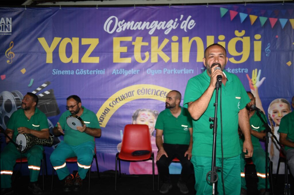 Osmangazi Belediyesi eğlenceyi vatandaşların ayağına götürüyor